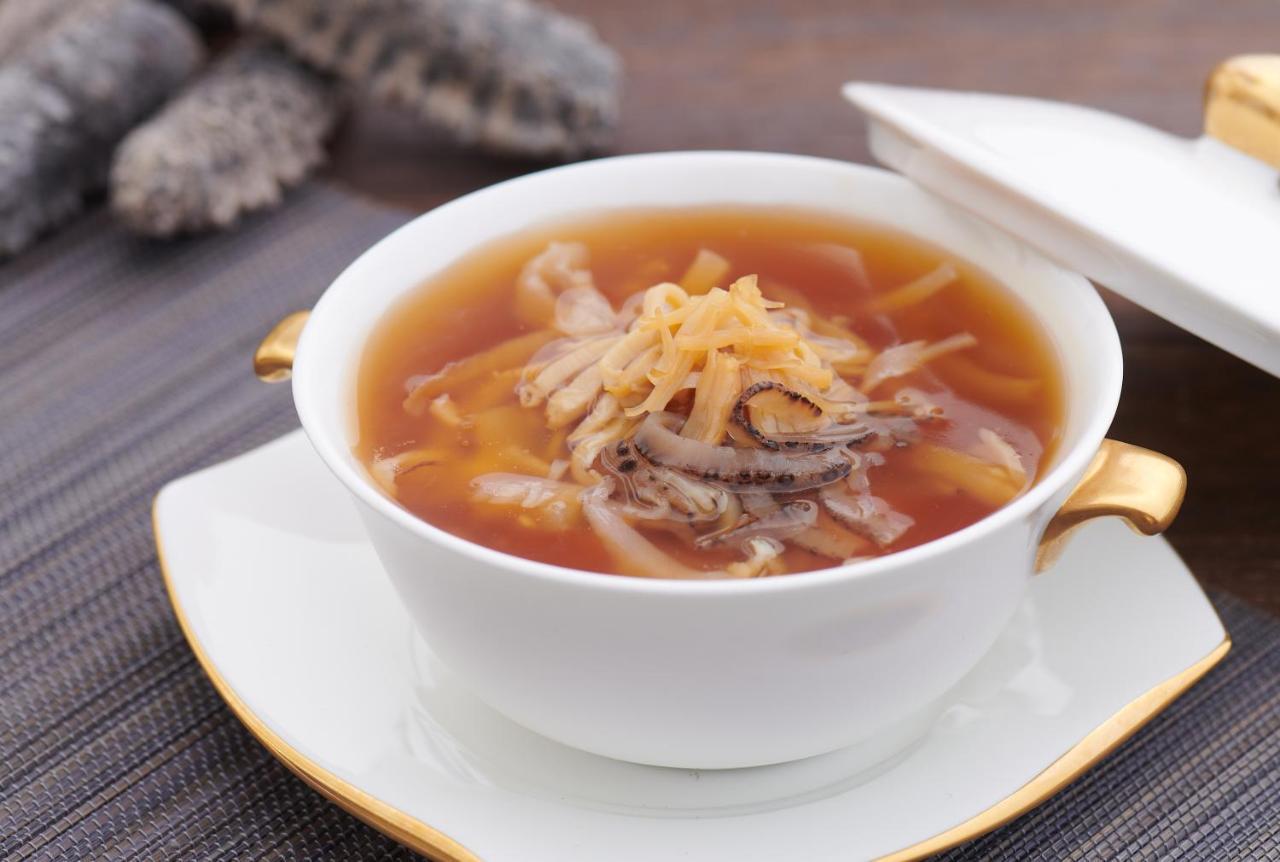 Hong Kong Gold Coast Hotel Exteriér fotografie Shark fin soup