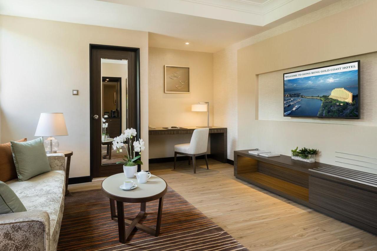 Hong Kong Gold Coast Hotel Exteriér fotografie Living room